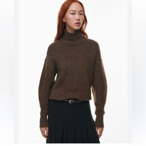 Aritzia Wilfred Nestled Wool Blend Sweater Size M